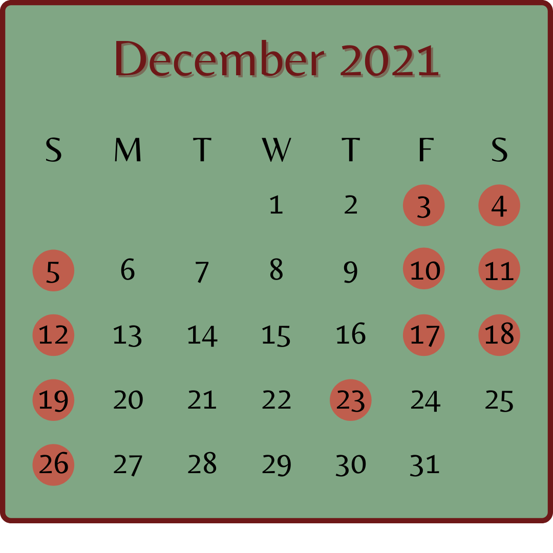 Lights at the Lake Calendar/Schedule/Hours 2021 and 2022